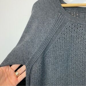 Caslon • open knit crew neck sweater